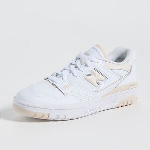 NWOT New Balance Women's White and Cream Sneakers